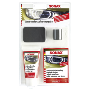 SONAX Kit renovación y restauración de faros