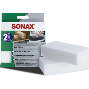 SONAX Esponja borradora de suciedad de partes plásticas