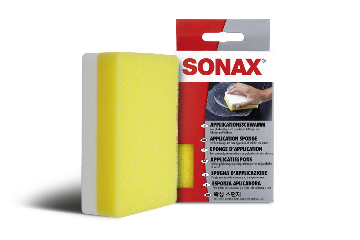 SONAX Esponja para aplicación de ceras y renovadores