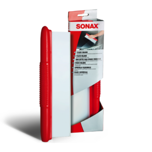 SONAX Flexi Blade para limpieza de vidrios y secado rápido