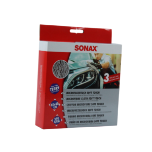 SONAX Kit de paños de microfibra 3 unidades
