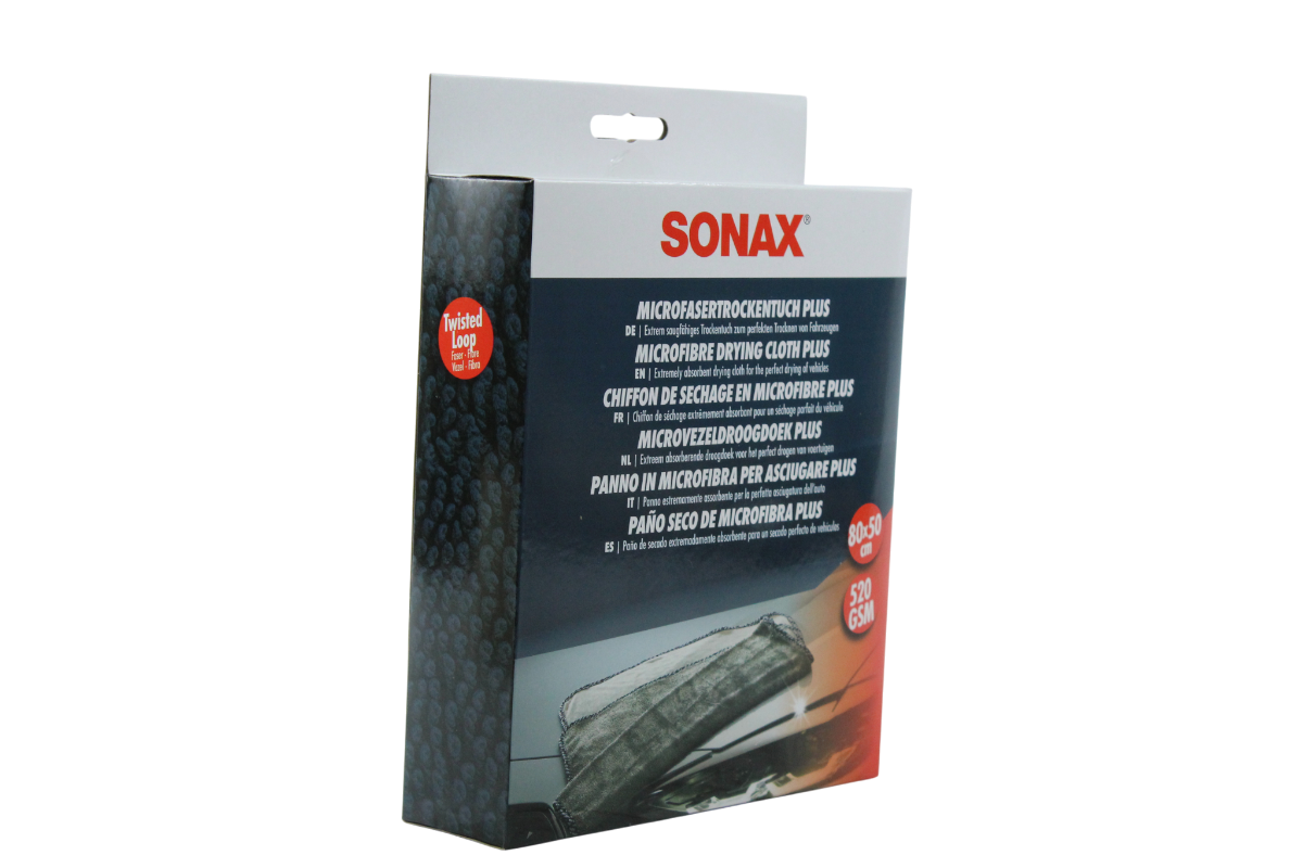 SONAX Toalla de microfibra para secado 80 x 50 cm