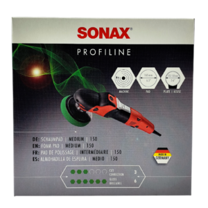 SONAX Esponja de pulido corte intermedio 150 mm