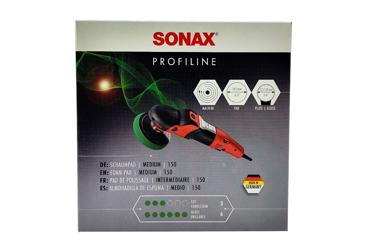SONAX Esponja de pulido corte intermedio 150 mm