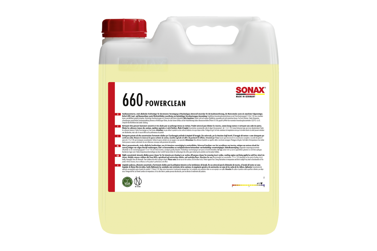 SONAX SX powerclean limpiador concentrado